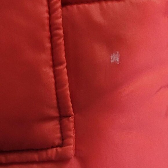 Vintage 80s Sears Red Puffer Vest – Size L, Outdoor Layer - Picture 4 of 4